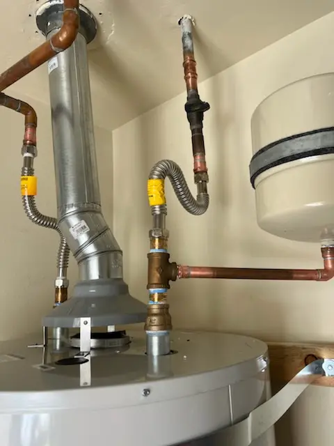 Water heater installation and plumbing repair in Orrville